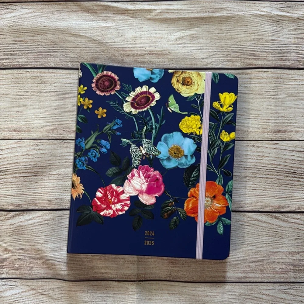 2024-2025 17 month Academic Planner. Maeve by Anthropologie Blue floral